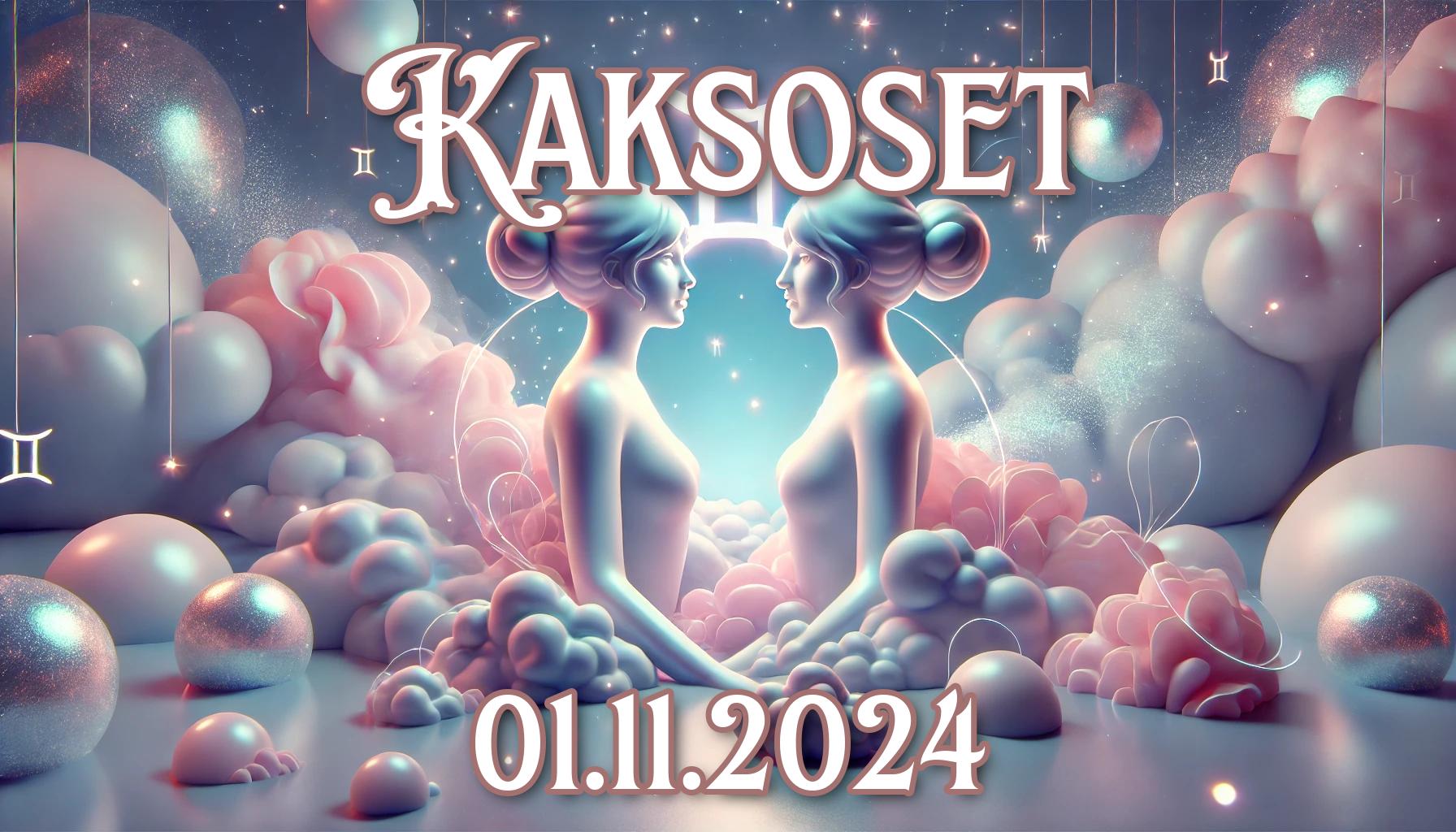 Kaksoset: päivän horoskooppi (01.11.2024)