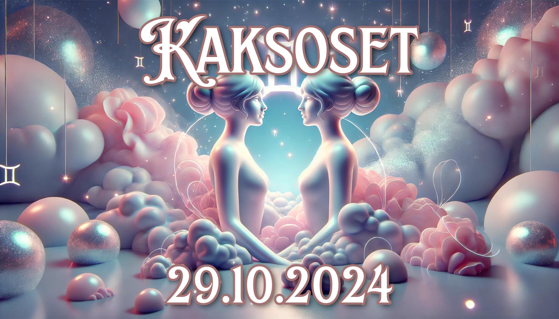 Kaksoset: päivän horoskooppi (29.10.2024)