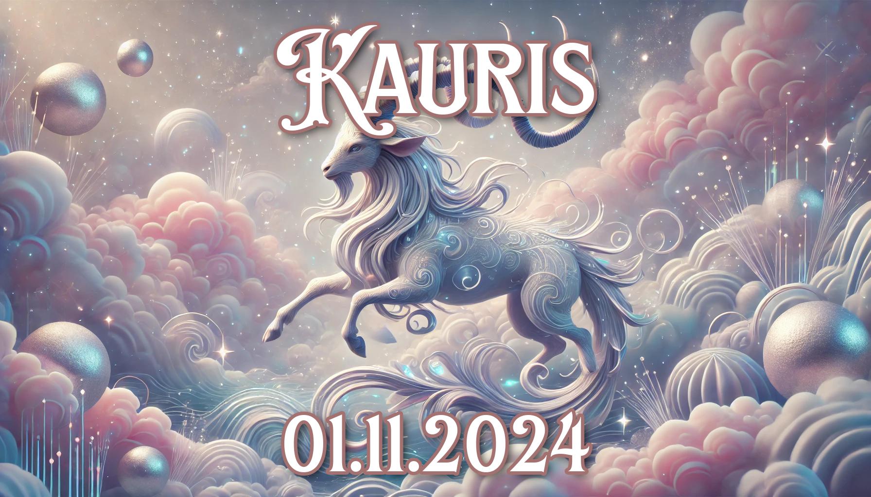 Kauris: päivän horoskooppi (01.11.2024)