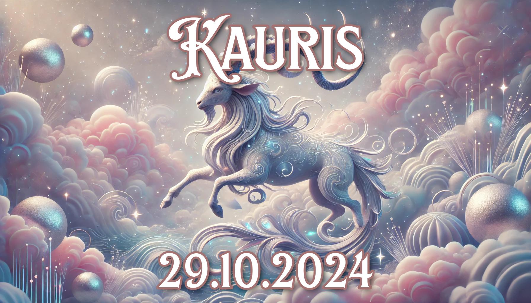 Kauris: päivän horoskooppi (29.10.2024)