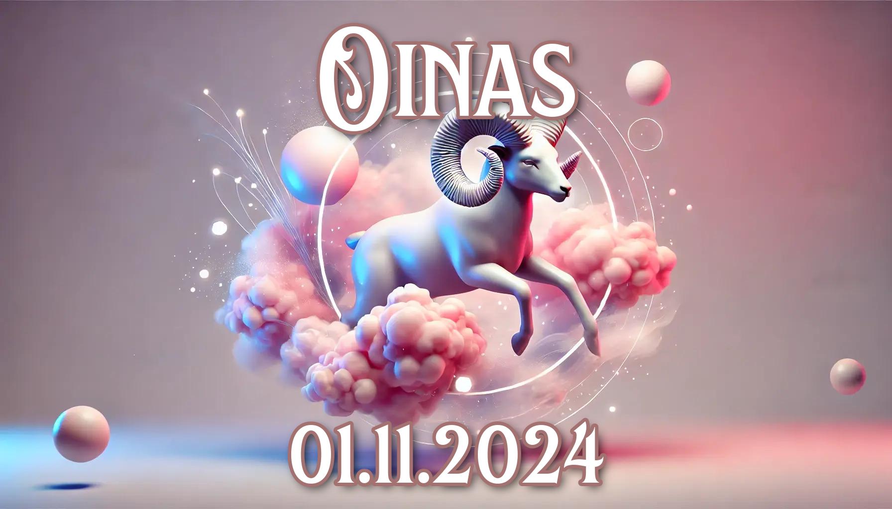 Oinas: päivän horoskooppi (01.11.2024)