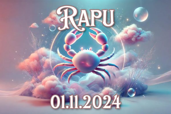 Rapu: päivän horoskooppi (01.11.2024)