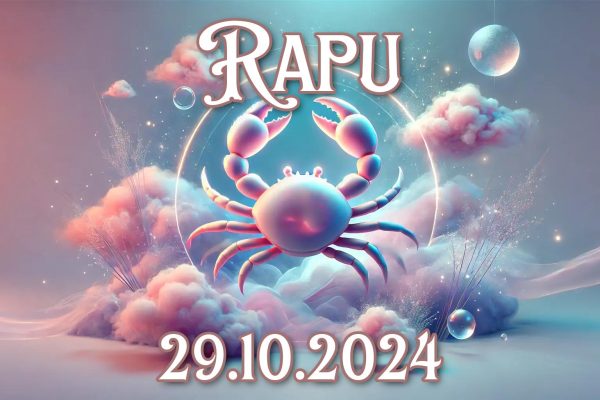 Rapu: päivän horoskooppi (29.10.2024)