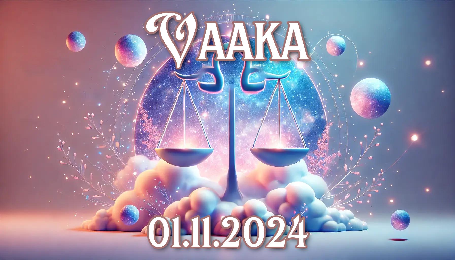 Vaaka: päivän horoskooppi (01.11.2024)