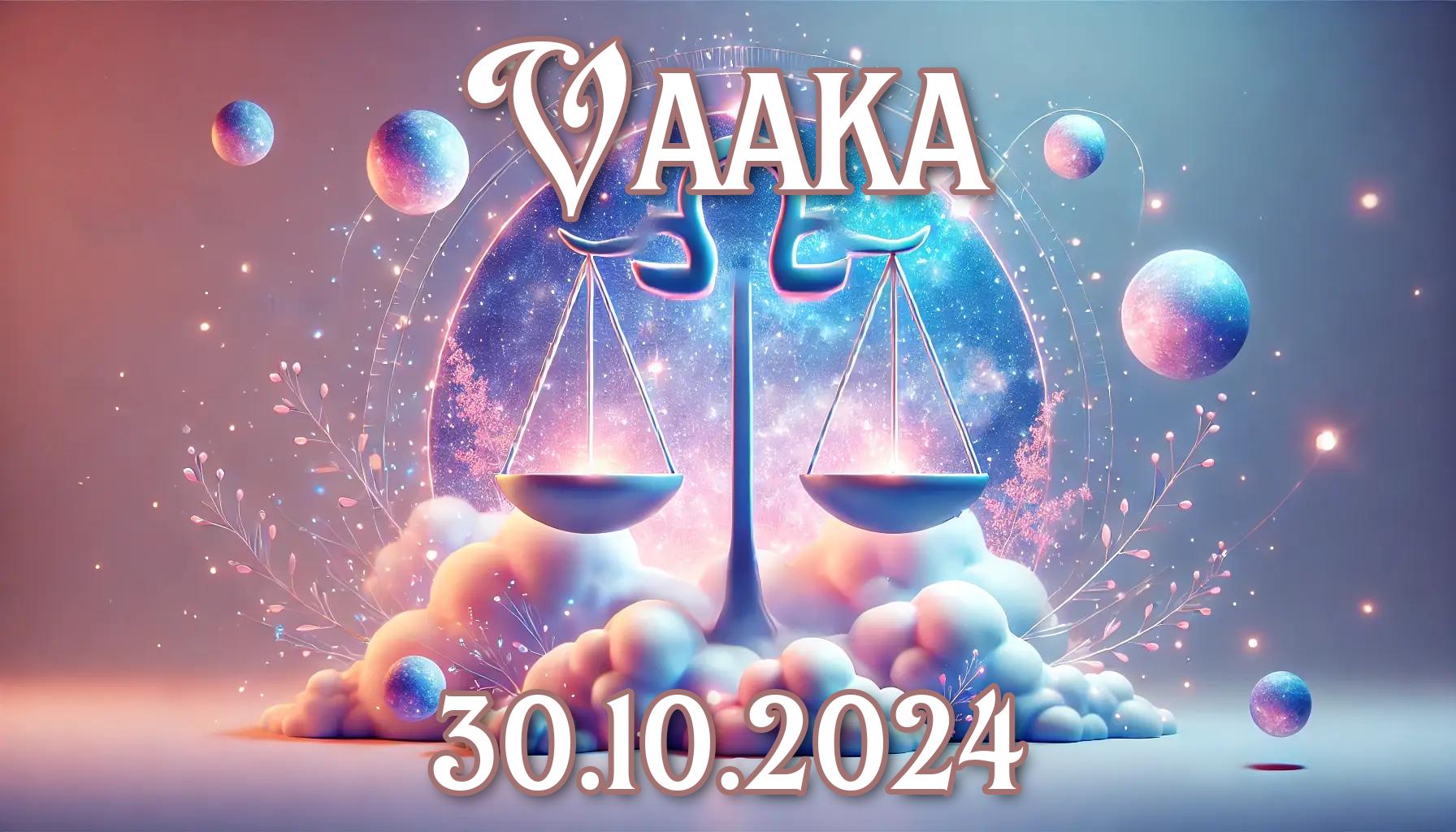 Vaaka: päivän horoskooppi (30.10.2024)