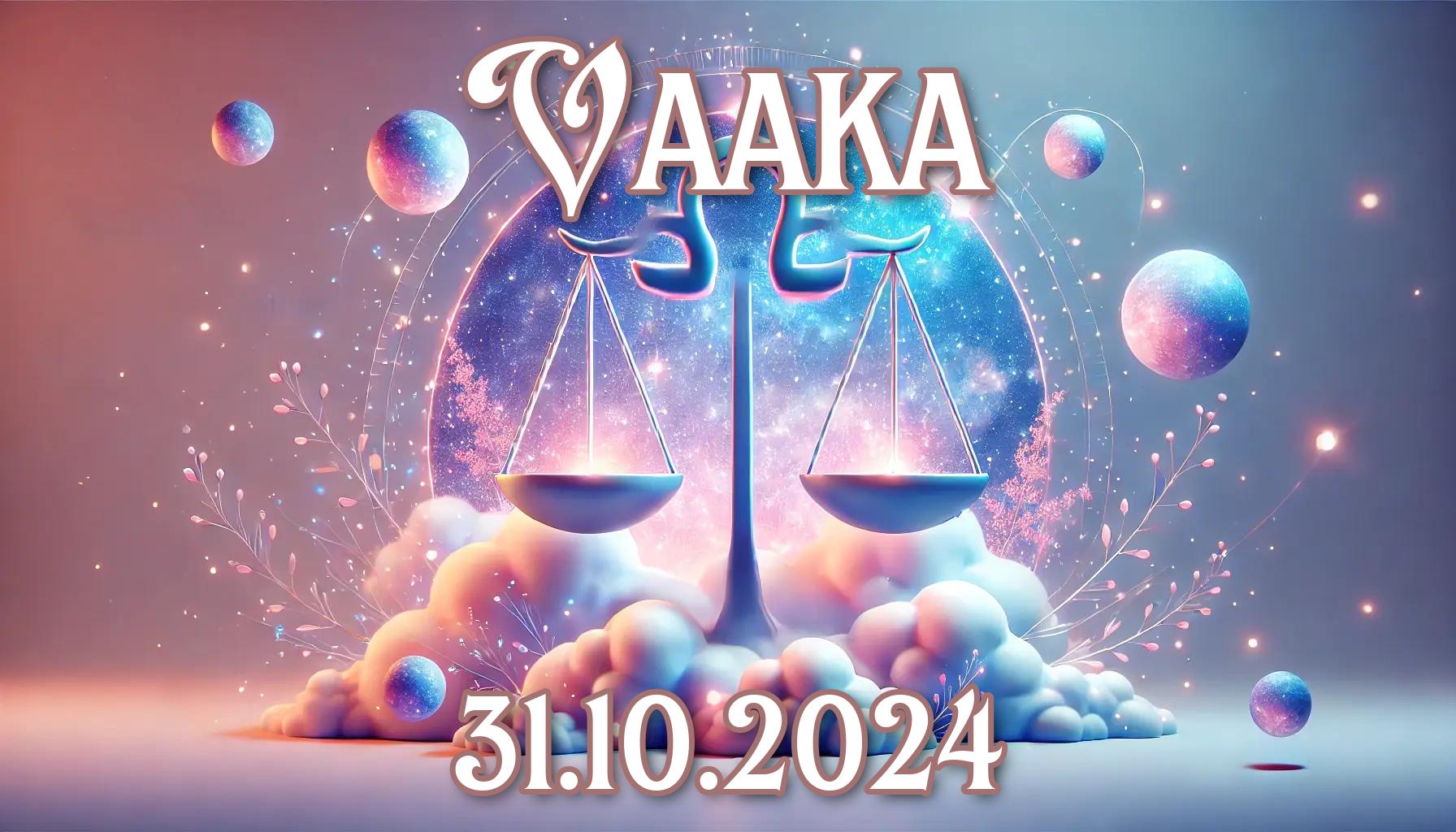 Vaaka: päivän horoskooppi (31.10.2024)