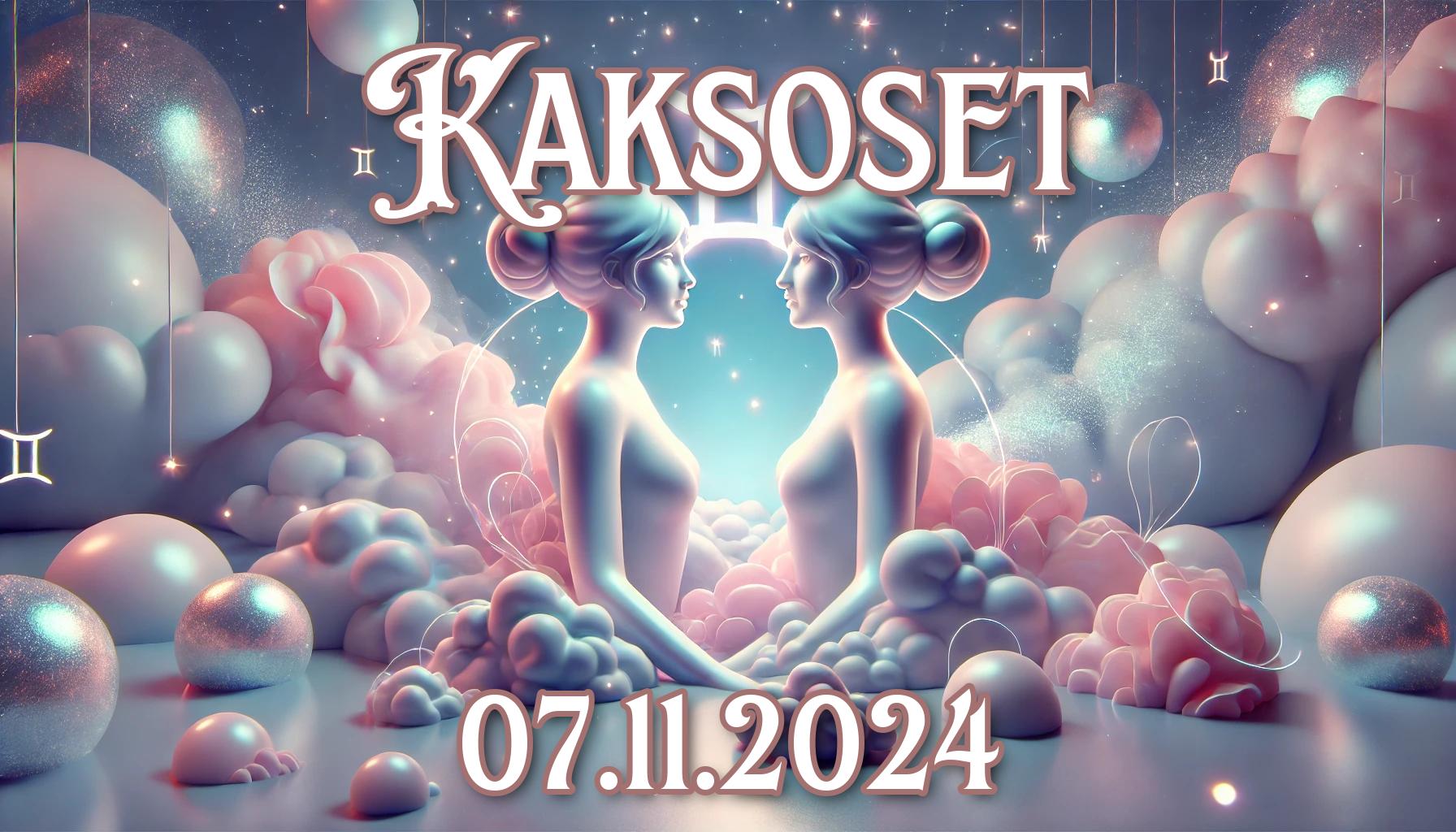 Kaksoset: päivän horoskooppi (07.11.2024)