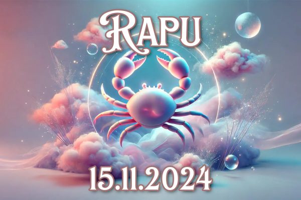 Rapu: päivän horoskooppi (15.11.2024)