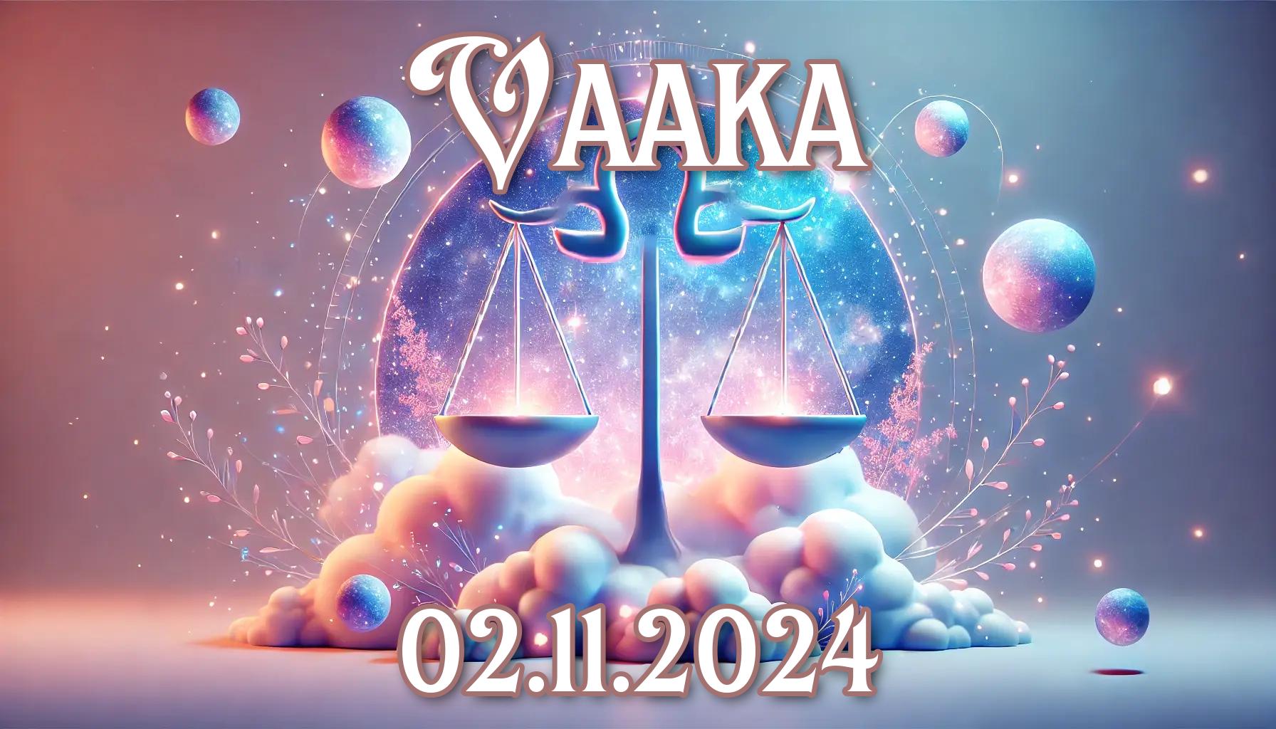 Vaaka: päivän horoskooppi (02.11.2024)