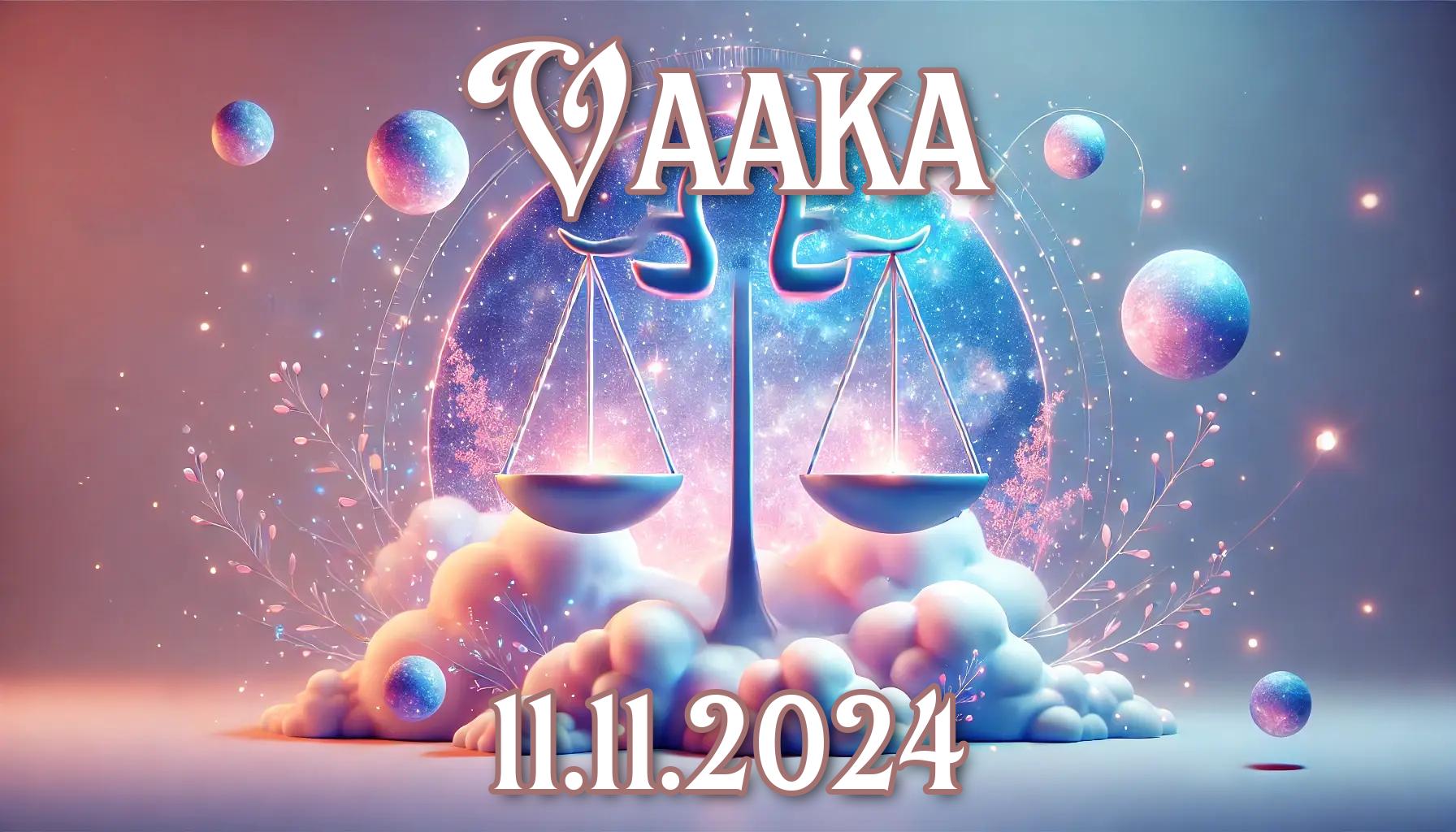 Vaaka: päivän horoskooppi (11.11.2024)