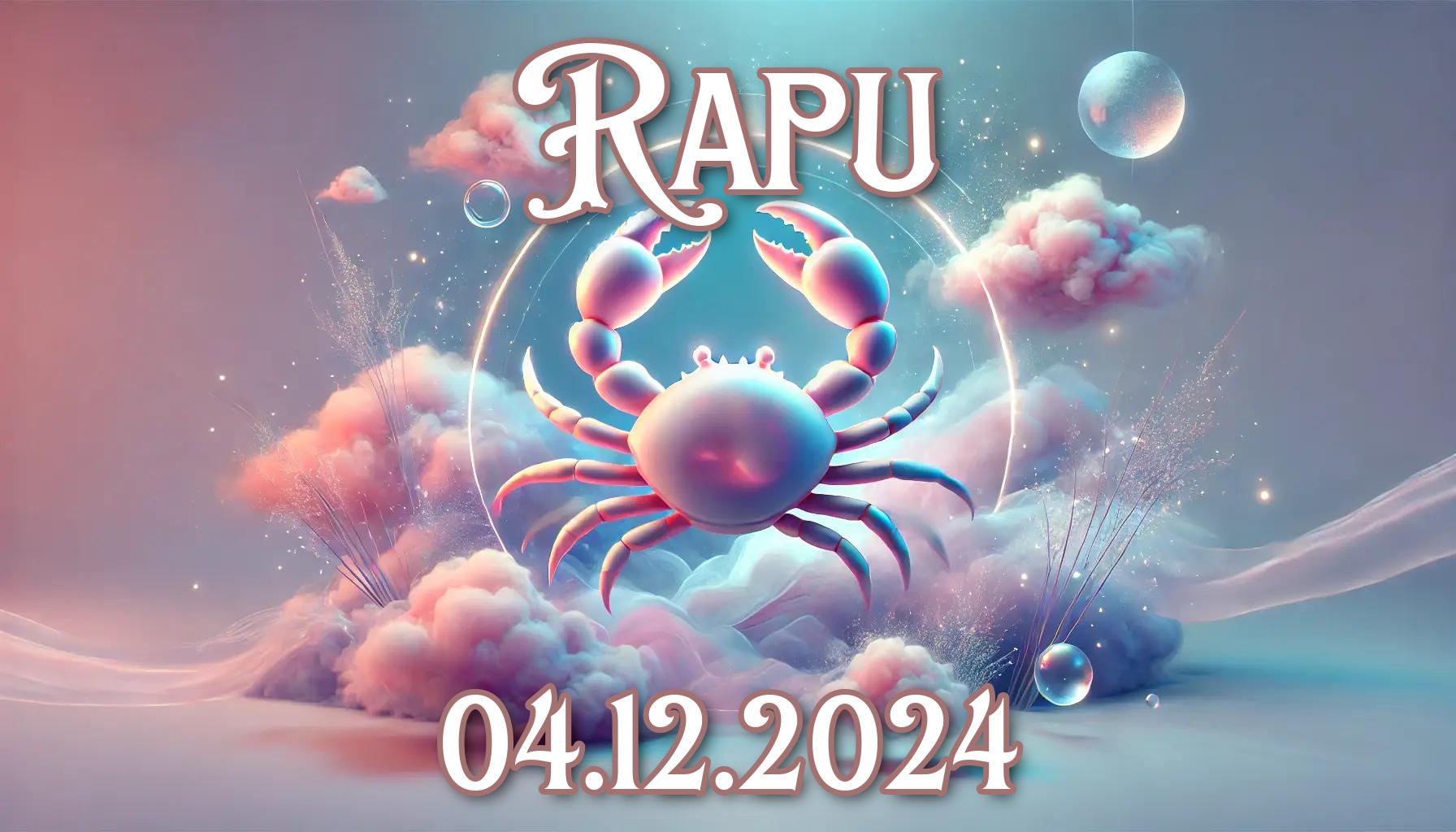 Rapu: päivän horoskooppi (04.12.2024)