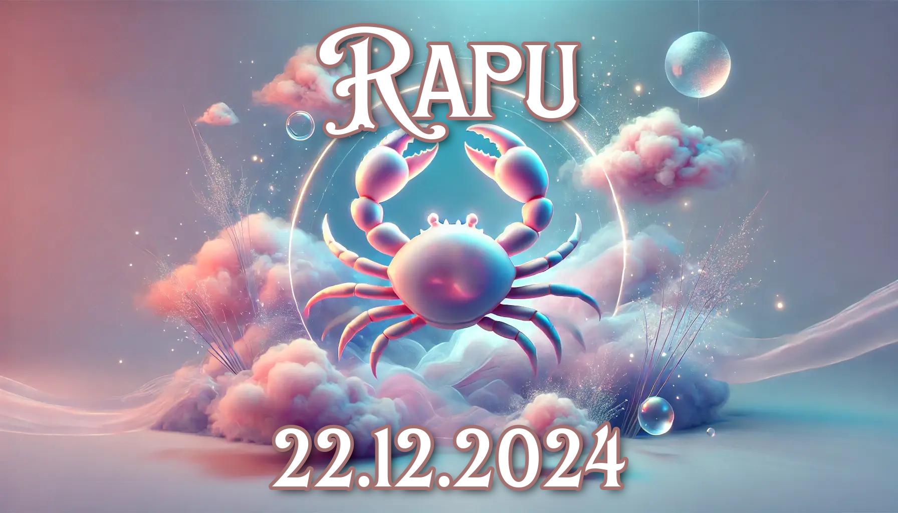 Rapu: päivän horoskooppi (22.12.2024)