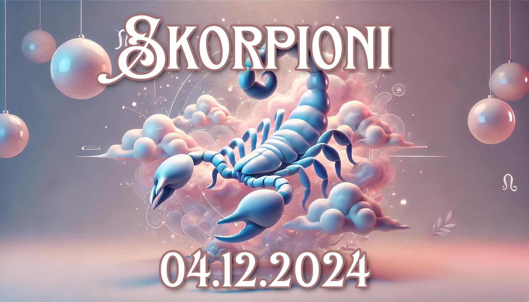 Skorpioni: päivän horoskooppi (04.12.2024)