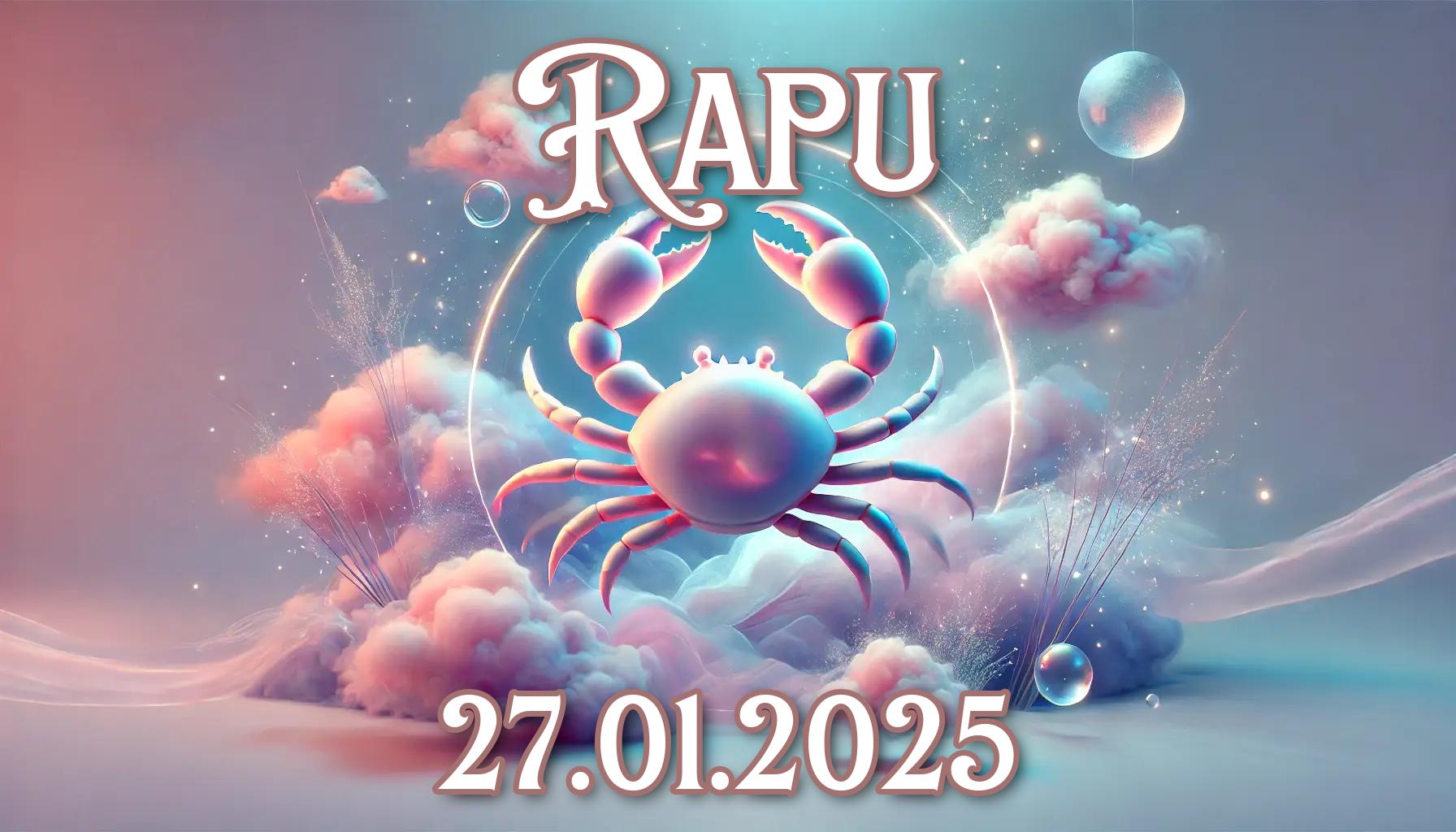 Rapu: päivän horoskooppi (27.01.2025)