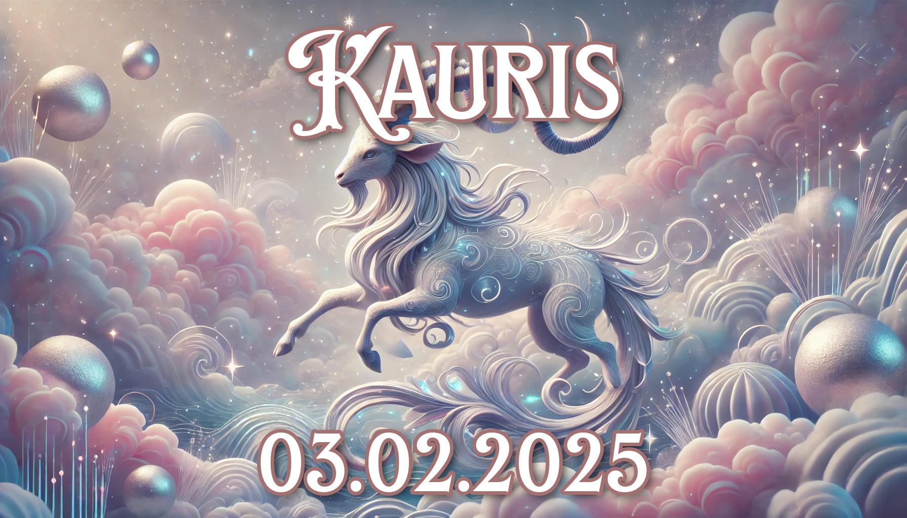 Kauris: päivän horoskooppi (03.02.2025)